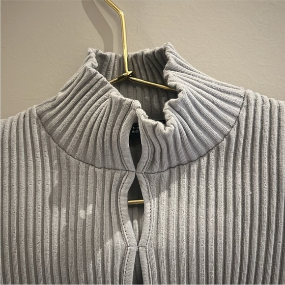 ZARA MOCK NECK TOP - Picture 4 of 6